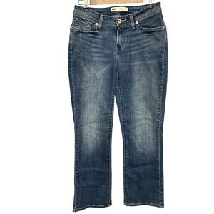 Levi's 529 Curvy Boot Cut Jeans Women's Size 8 Medium Wash Denim Blue (30x32)